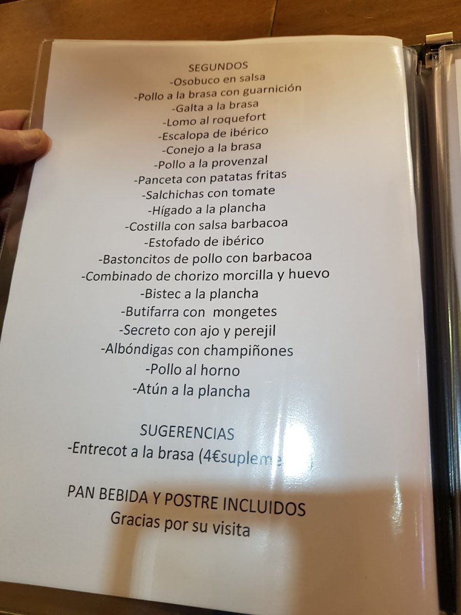 restaurant ca l' emili Menu - Image 5