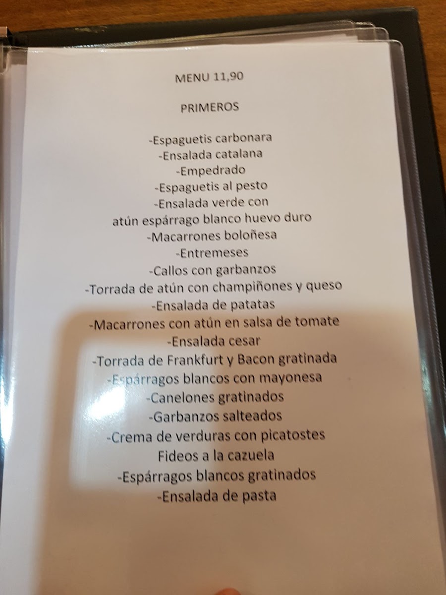 restaurant ca l' emili Menu - Image 6